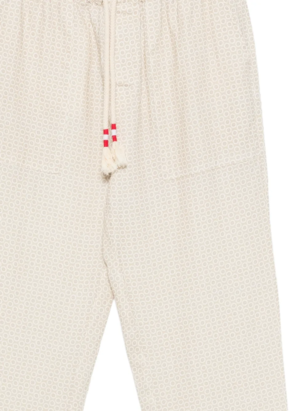 MC2 Saint Barth Calais broek met geometrische print Beige