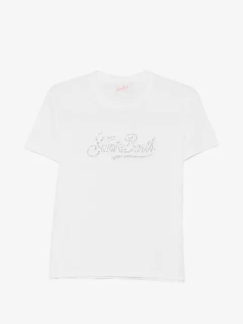 MC2 Saint Barth t-shirt Emilie à logo strassé