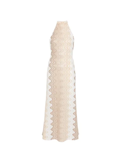 MC2 Saint Barth Gestricktes Neckholder-Kleid