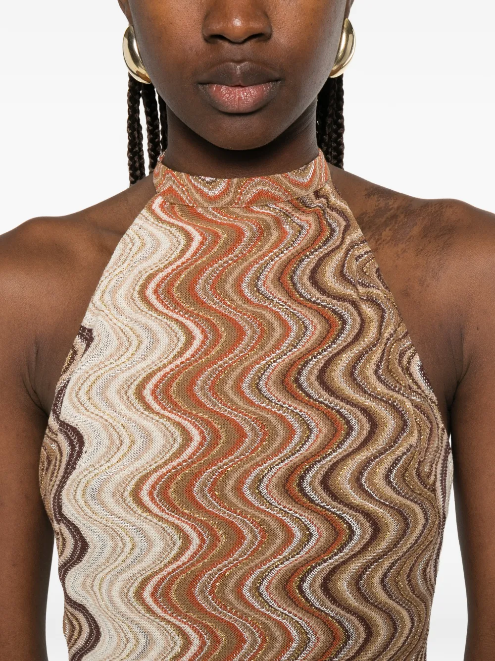 MC2 Saint Barth Maxi-jurk Beige