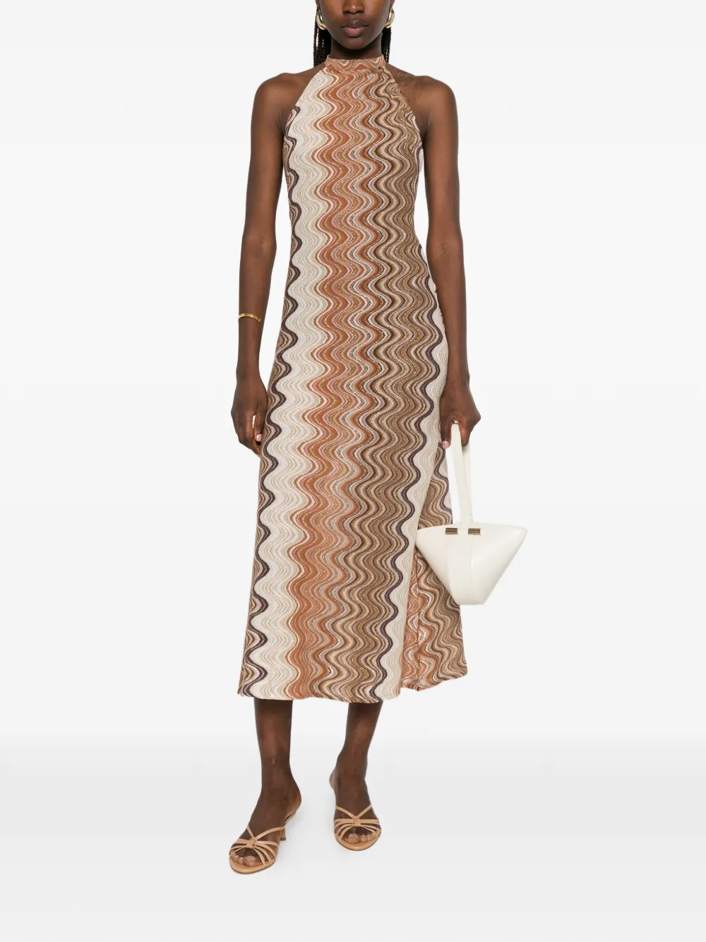 MC2 Saint Barth Maxi-jurk Beige