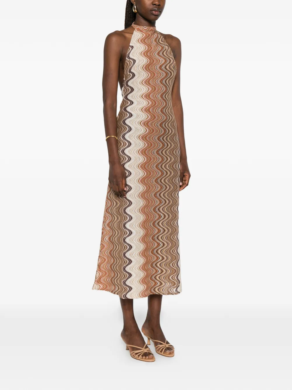 MC2 Saint Barth Maxi-jurk Beige