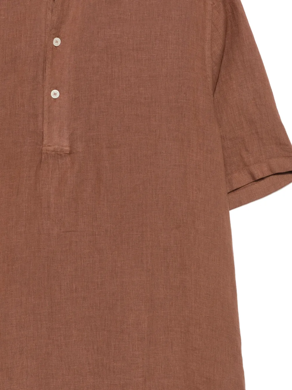 MC2 Saint Barth Raphael poloshirt met korte mouwen Bruin