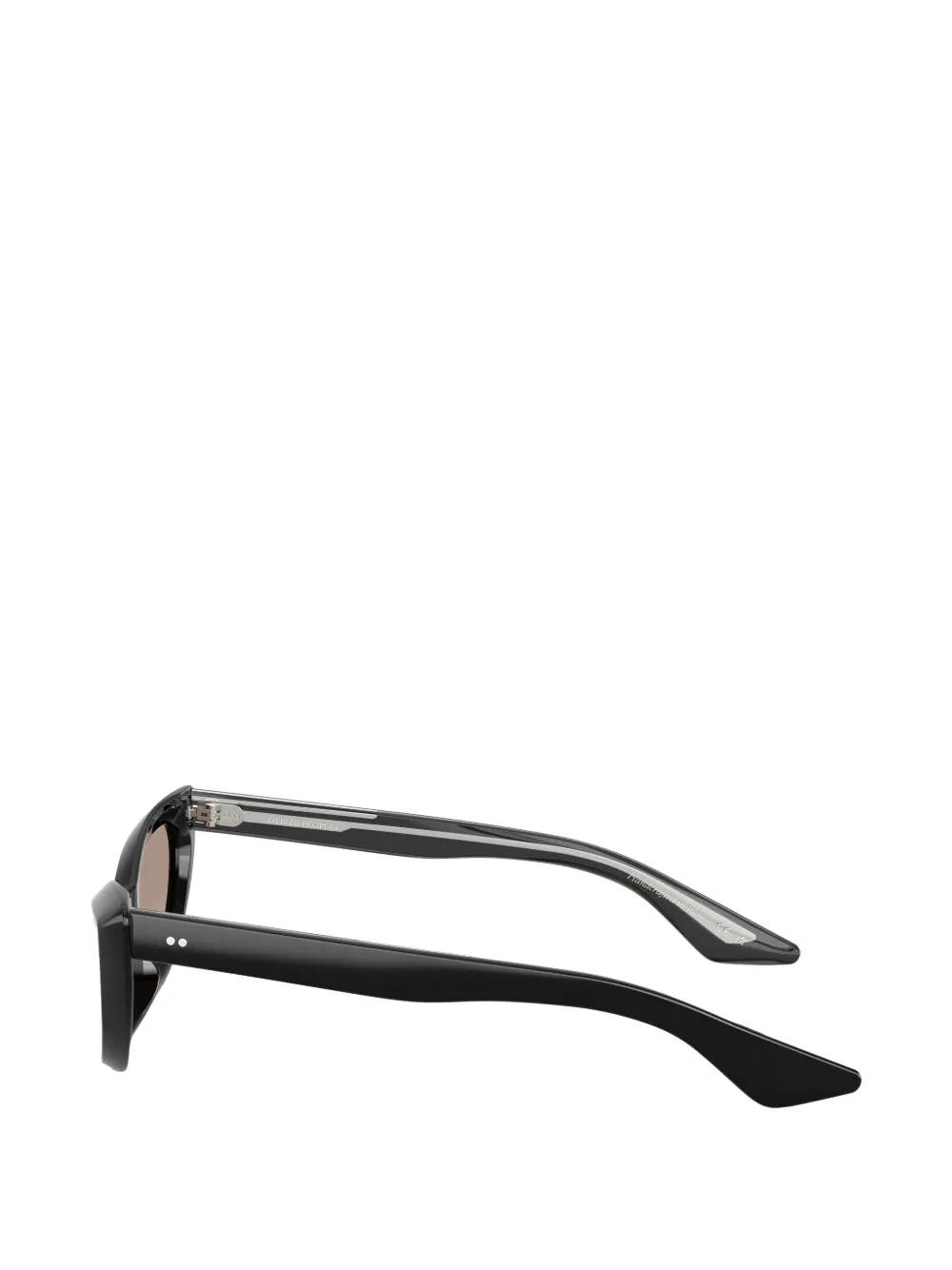 Oliver Peoples Zonnebril met cat-eye montuur Zwart