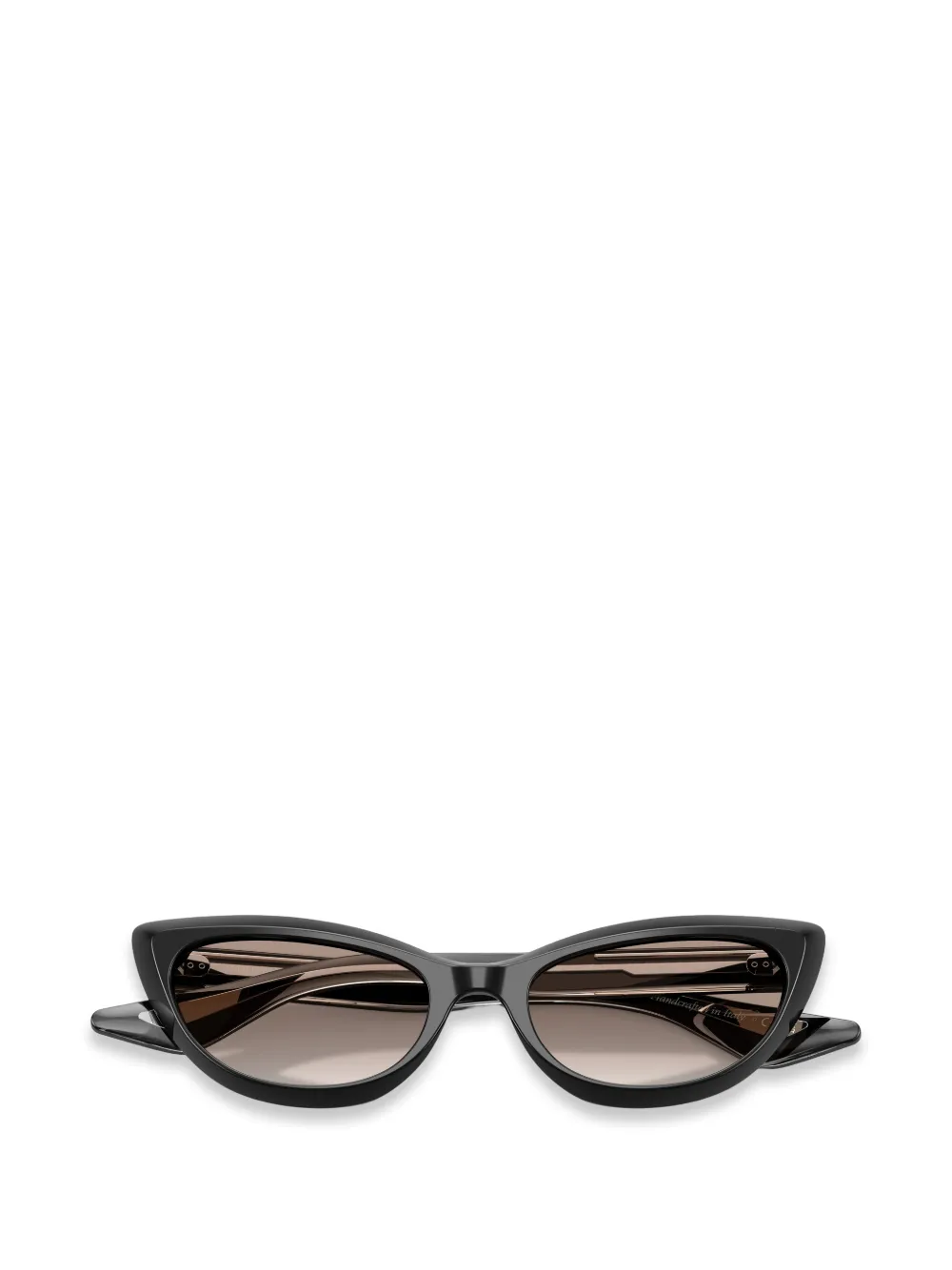 Oliver Peoples Zonnebril met cat-eye montuur Zwart