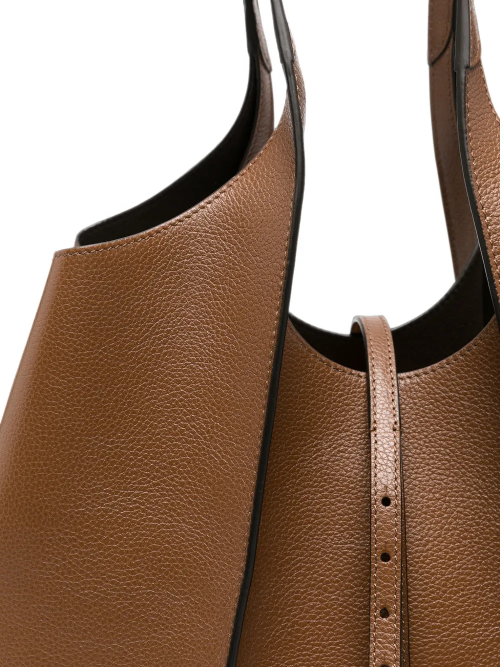 Tod's Medium T Timeless leren shopper Bruin