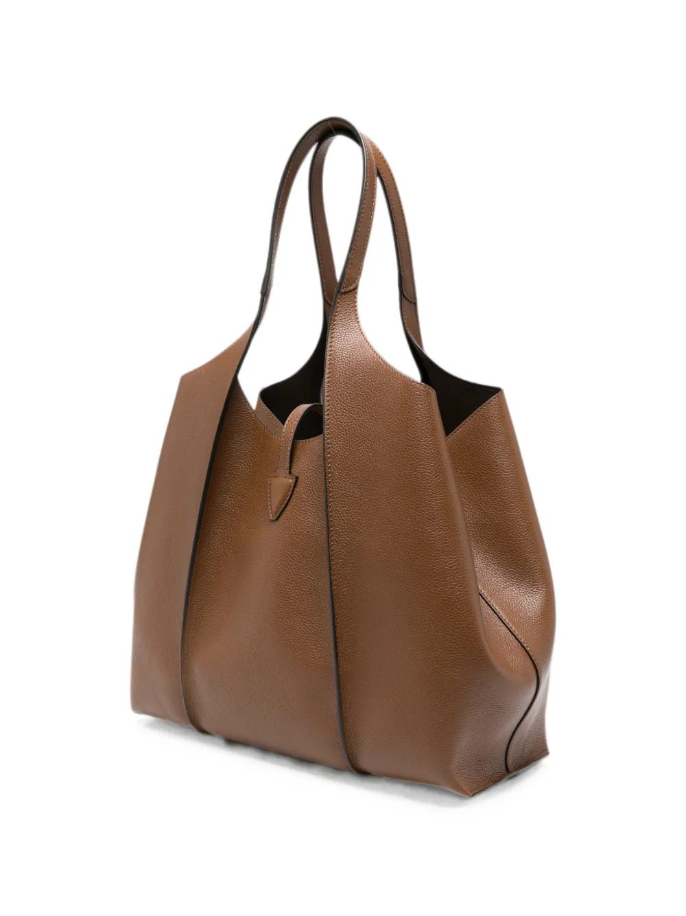 Tod's Medium T Timeless leren shopper Bruin