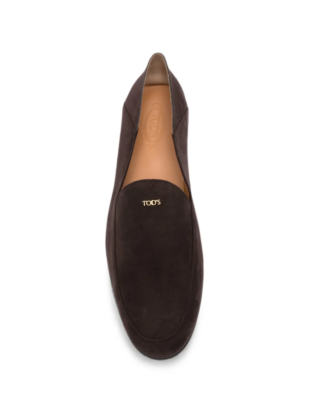 Tod's logo-detail loafers Bruin