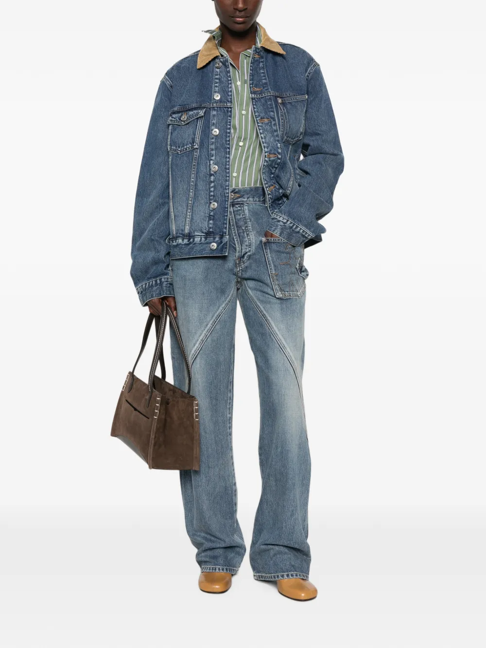 JW Anderson Denim jack Blauw