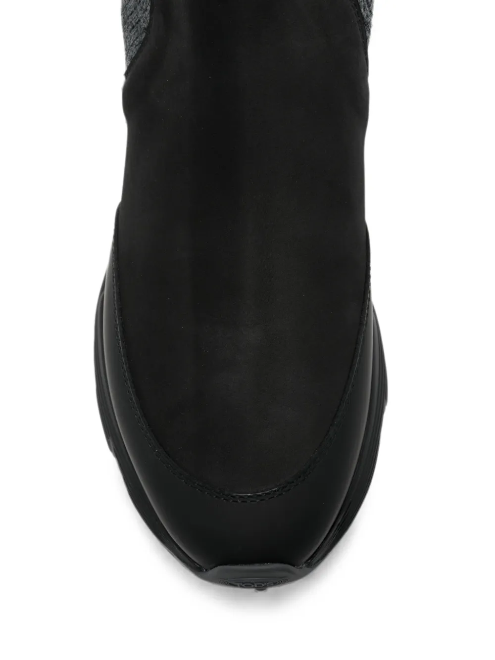 Tod's round-toe boots Zwart