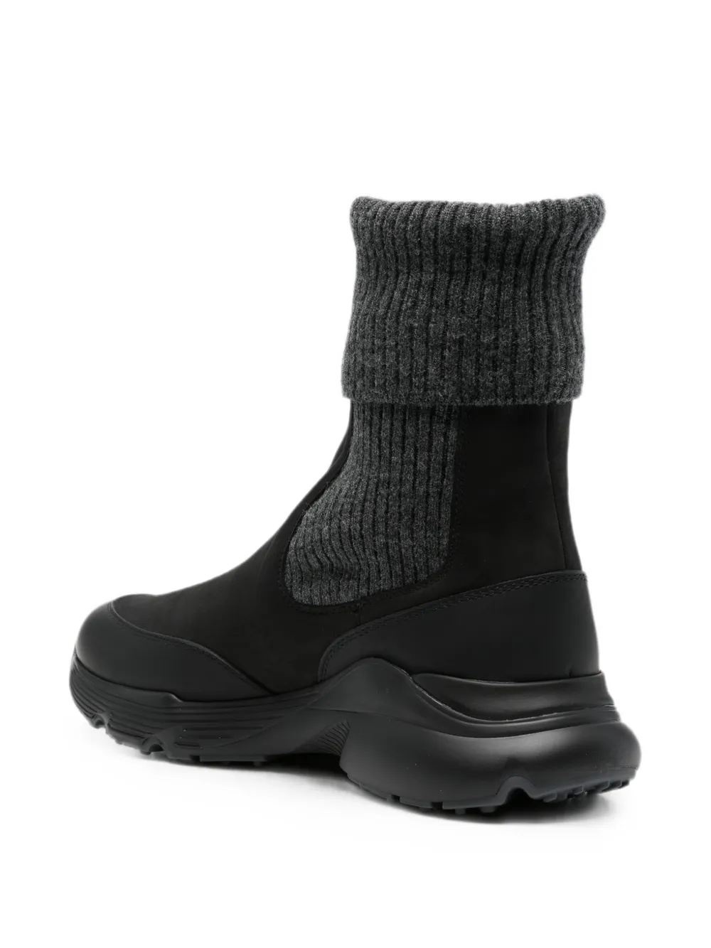Tod's round-toe boots Zwart