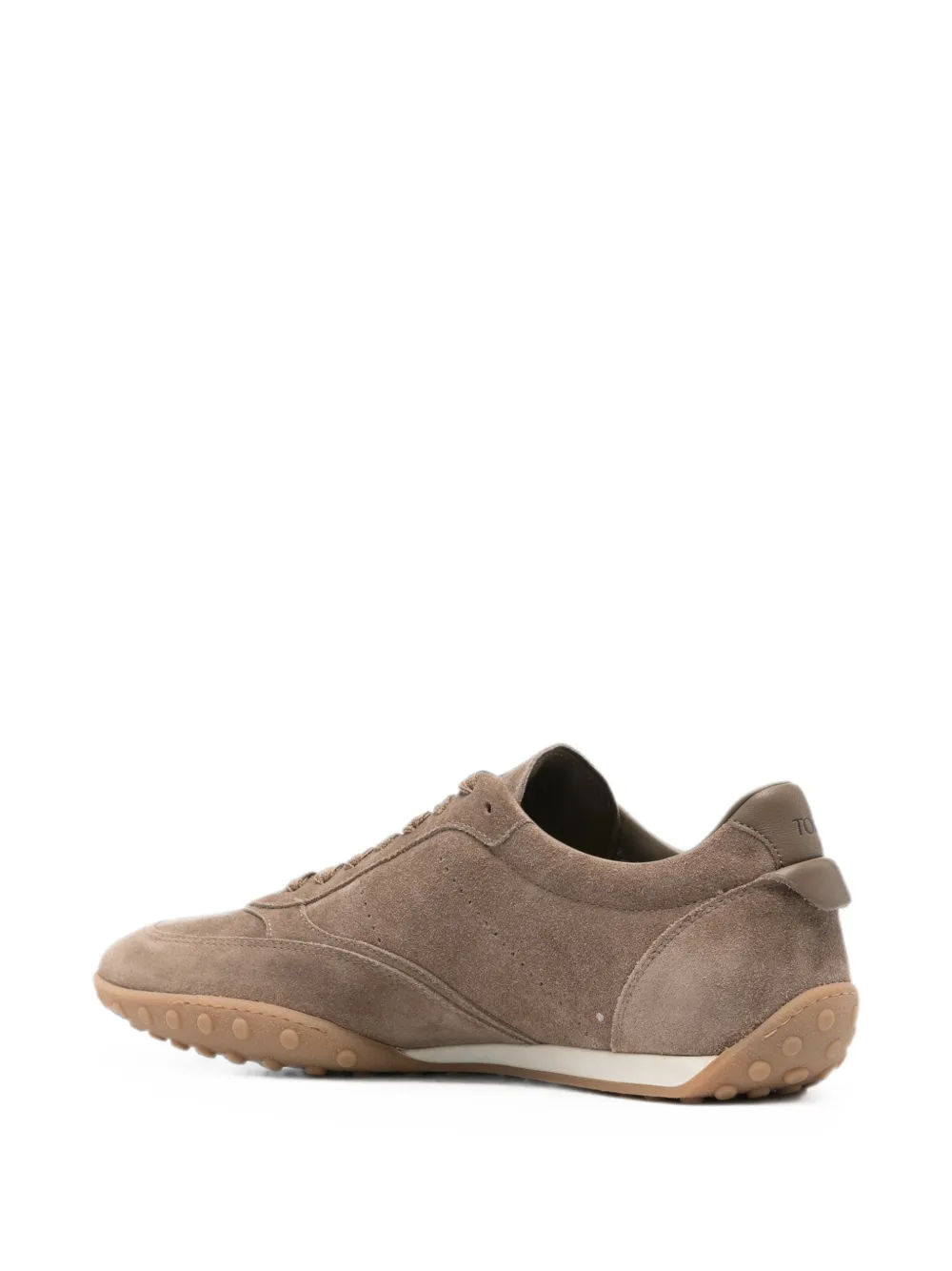 Tod's lace-up suede sneakers Bruin
