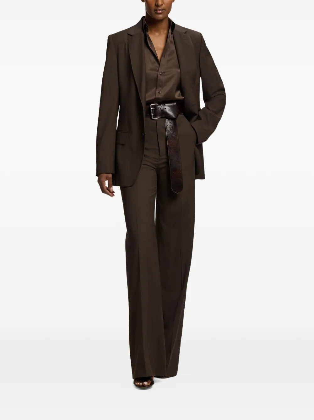 Ralph Lauren Collection Dean II pantalon Bruin