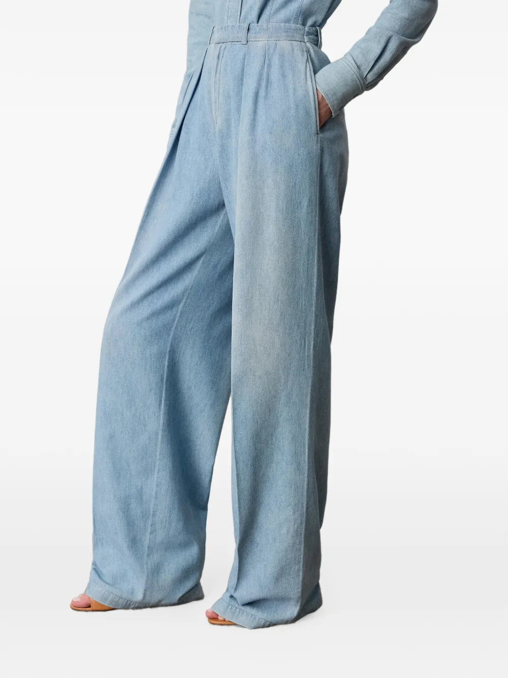 Ralph Lauren Collection Livie denim broek Blauw