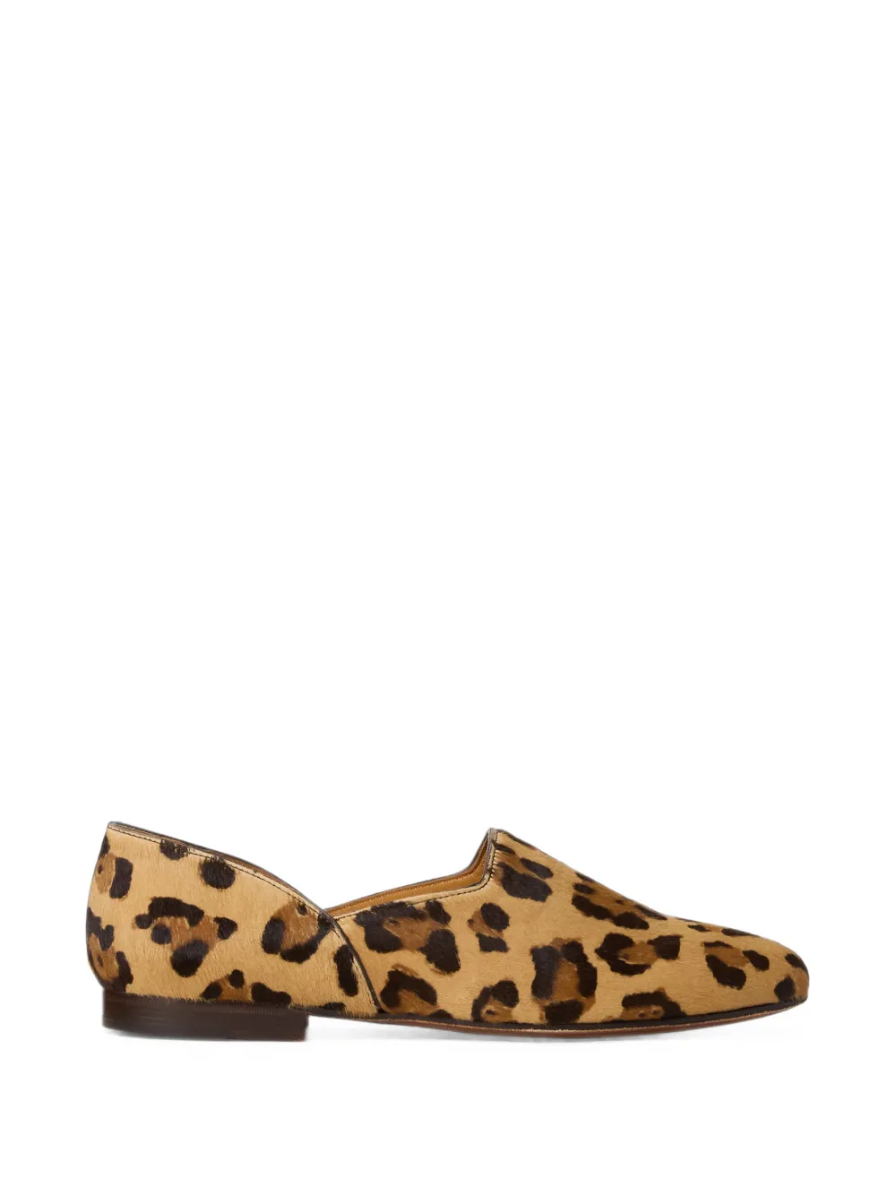 Ralph Lauren Collection Bronwen leopard-print loafers - Toni neutri
