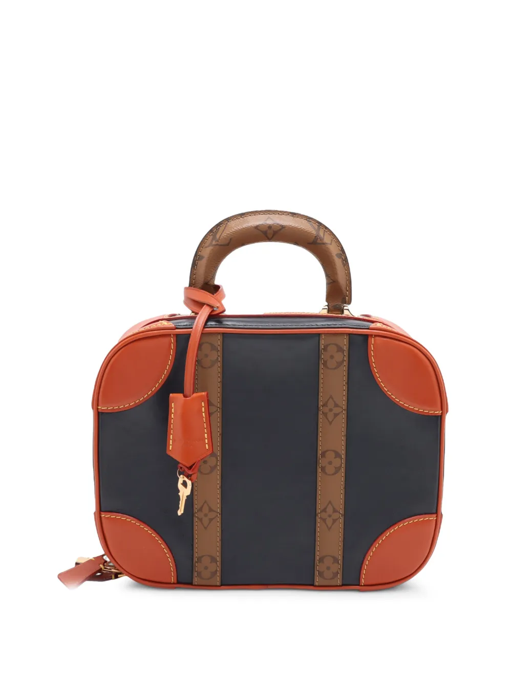 Louis Vuitton Pre-Owned 2019 Monogram Reverse Valisette PM satchel - Blu