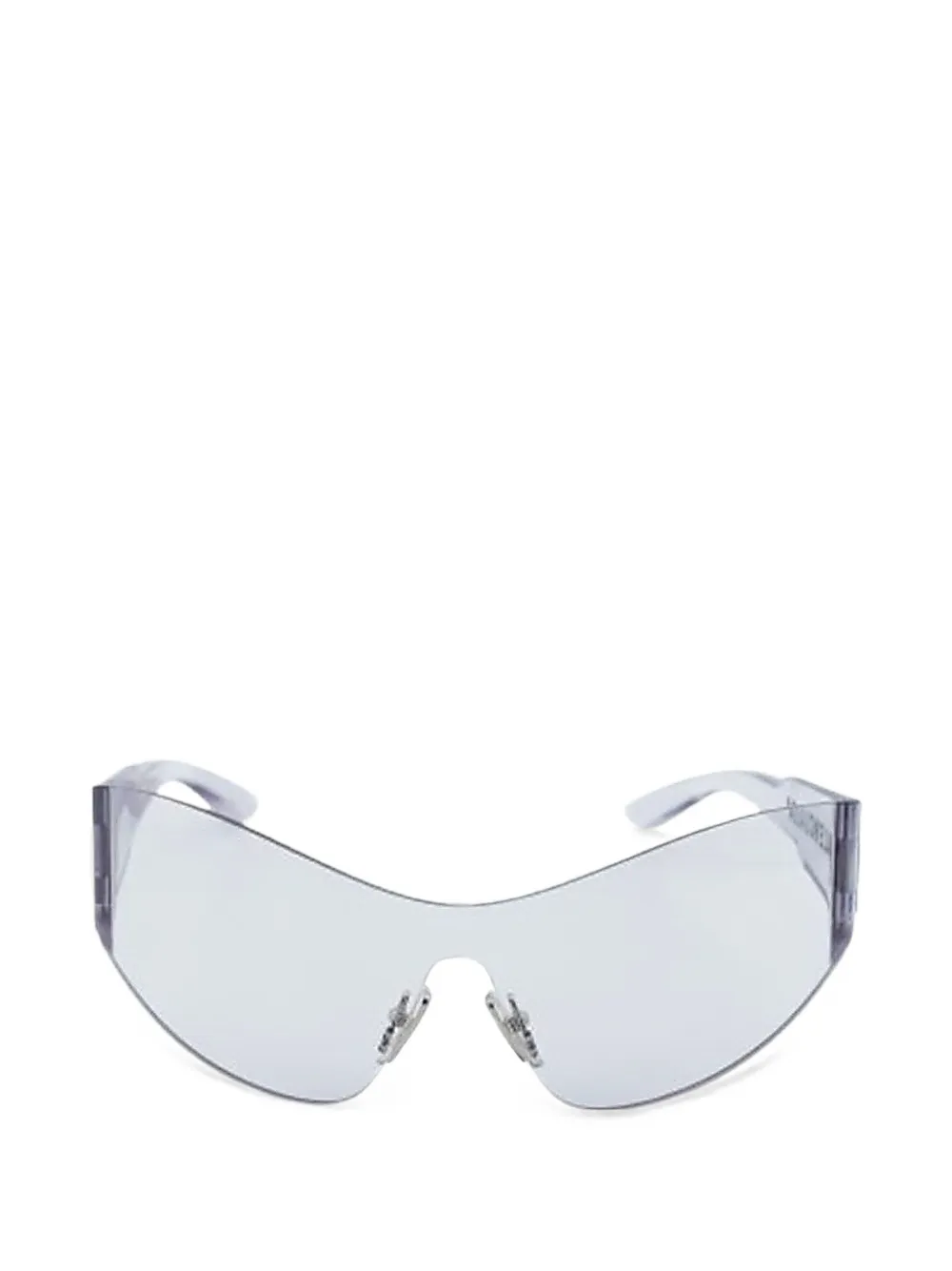Balenciaga Eyewear rimless sunglasses - Bianco
