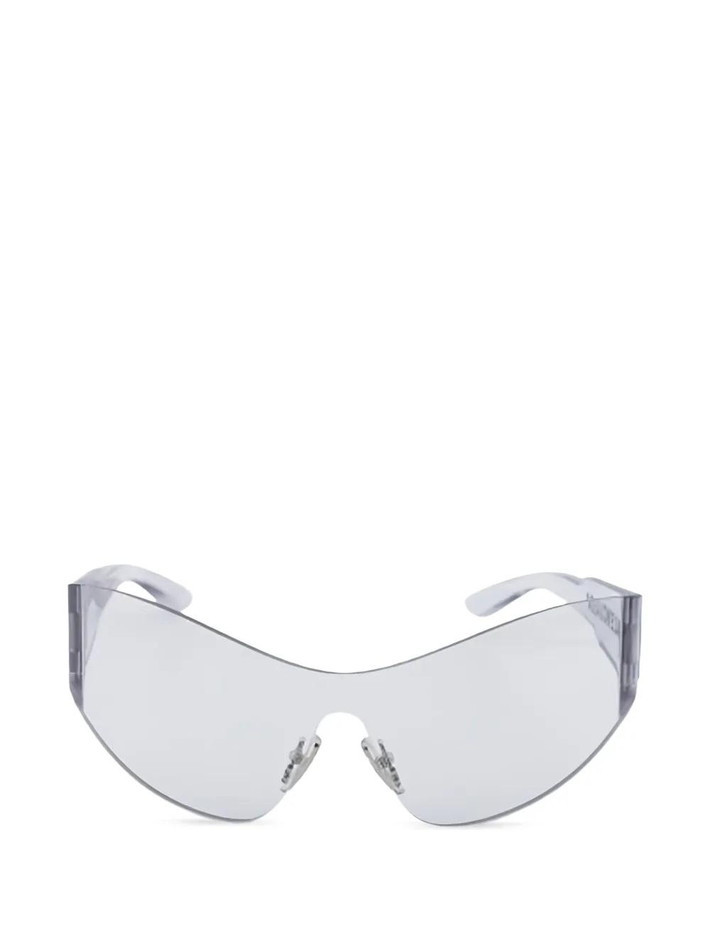 Balenciaga Eyewear rimless sunglasses - Bianco
