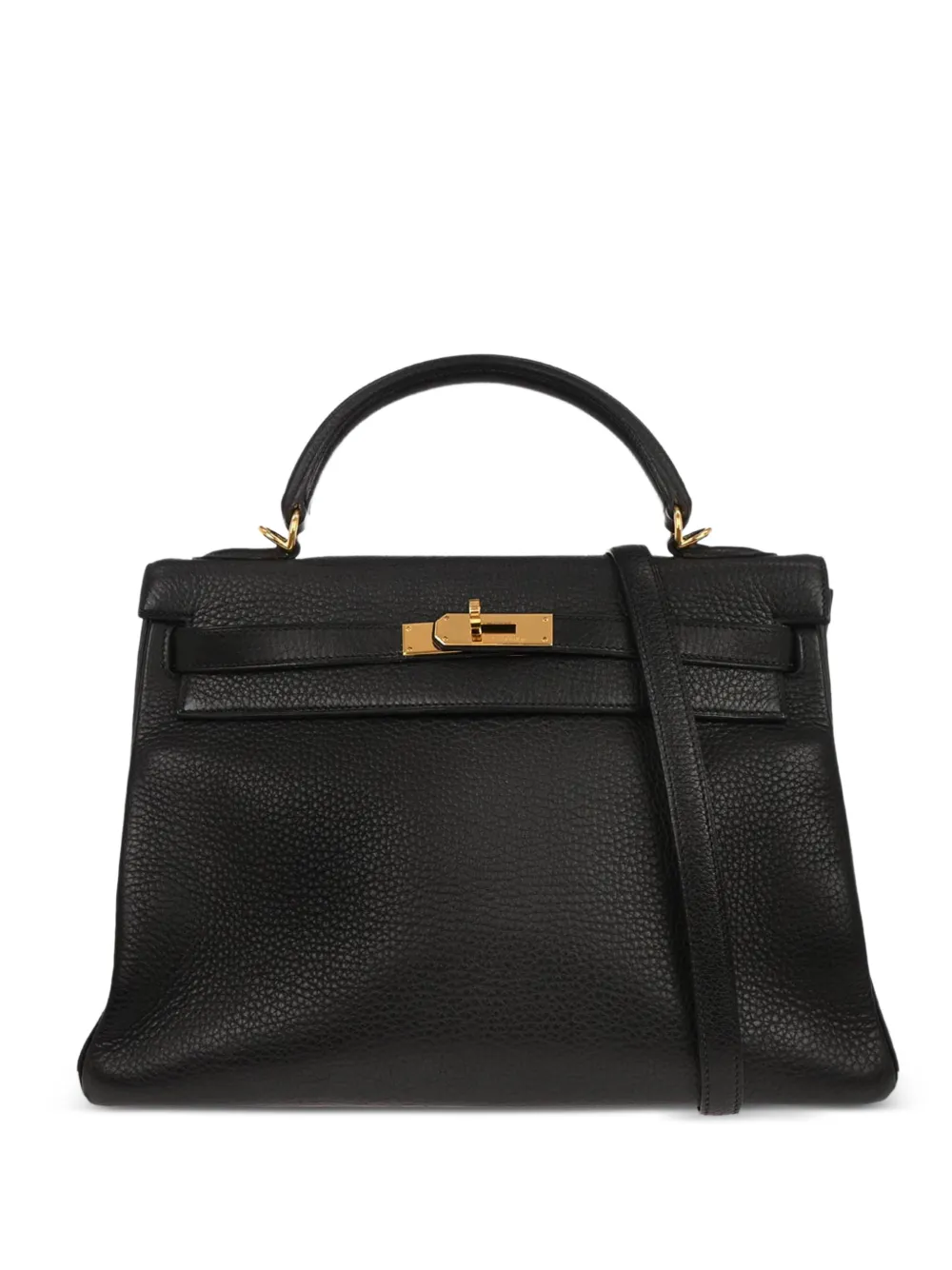 Hermès Pre-Owned 2003 32 Kelly Retourne tote bag - Schwarz