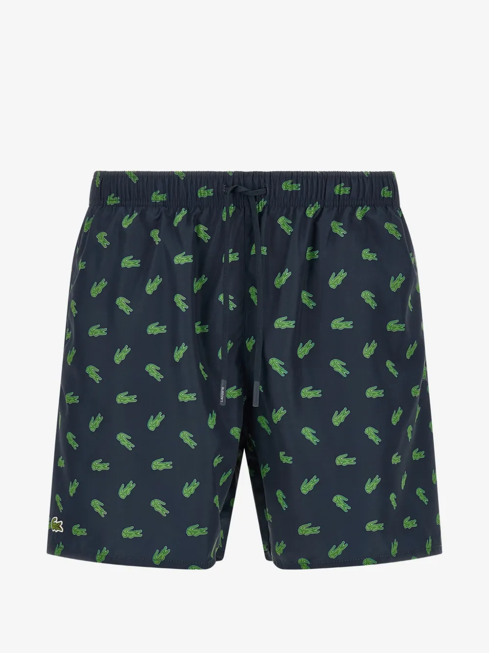 Lacoste logo-patch swim shorts | Blue | Image 1