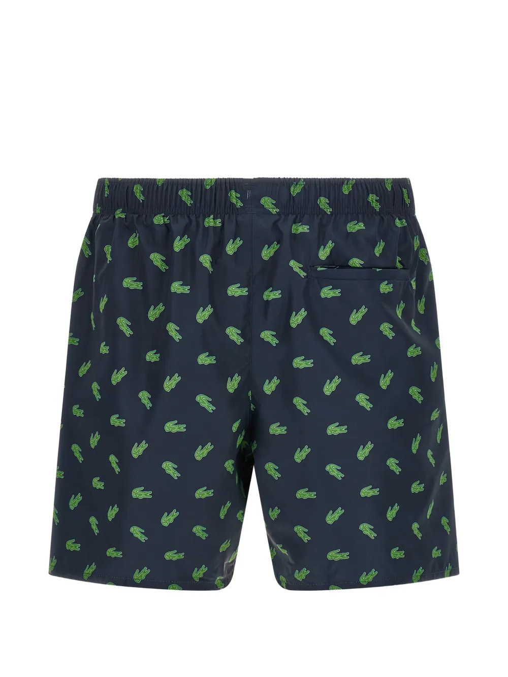 Lacoste Zwembroek met logopatch Blauw