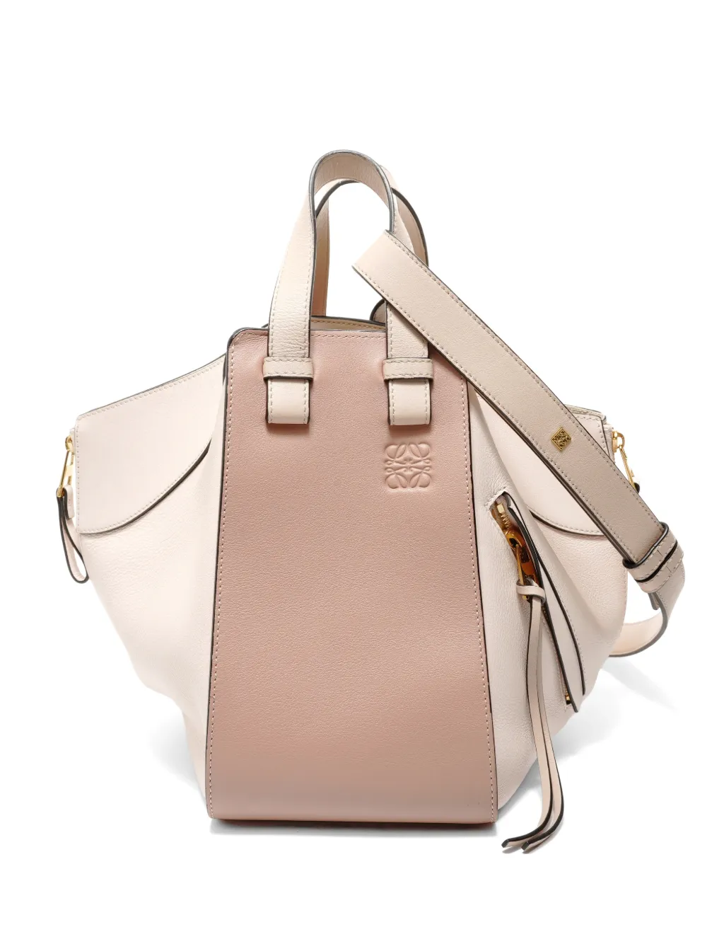 Loewe Pre-Owned 2010-2020s Hammock leather handbag - Toni neutri