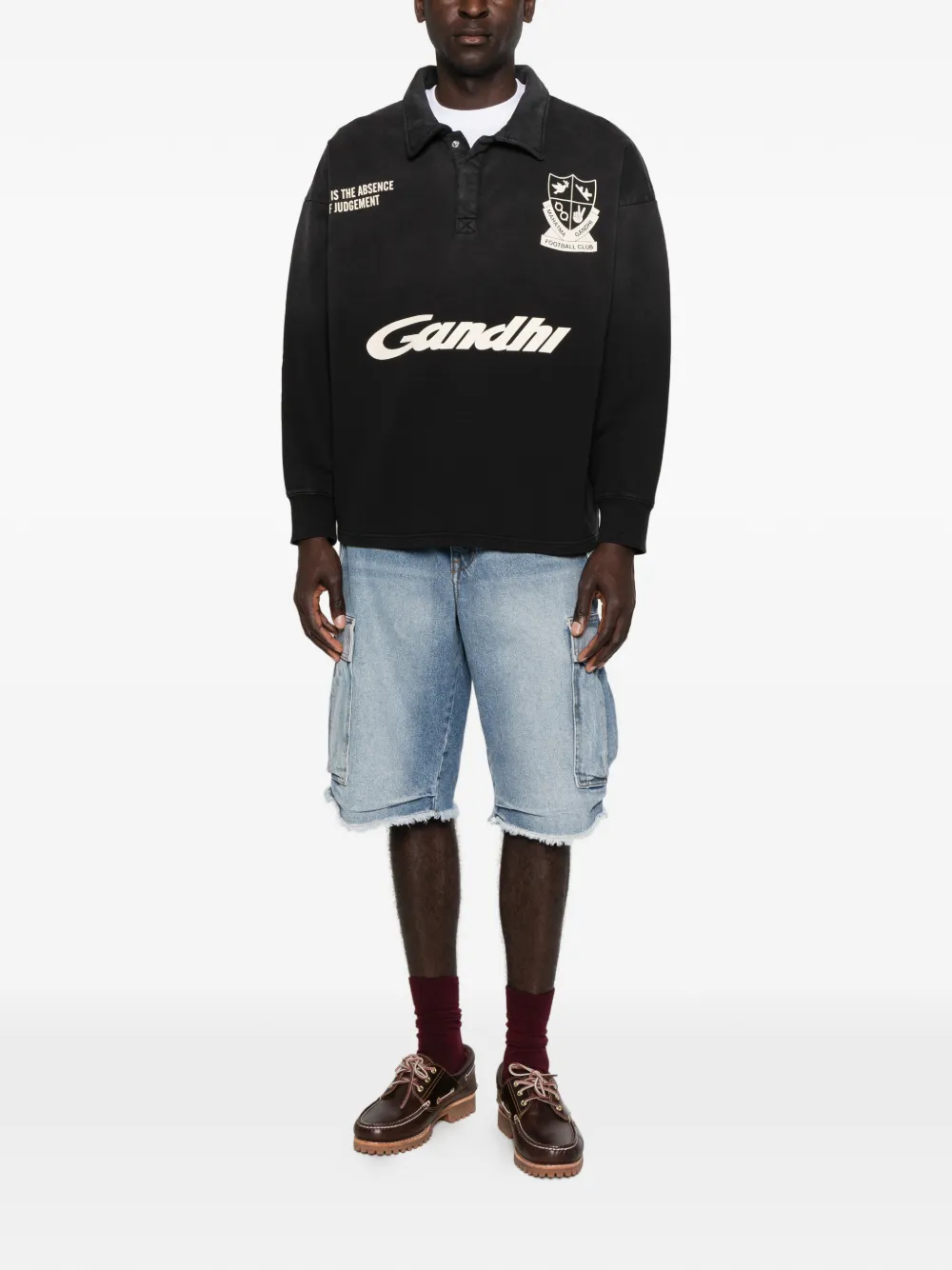 GALLERY DEPT. Cargo gerafelde shorts Blauw