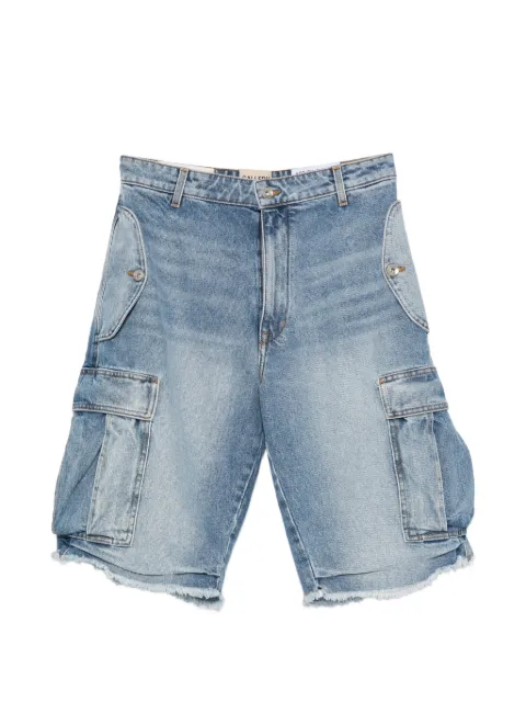 GALLERY DEPT. cargo raw-cut shorts
