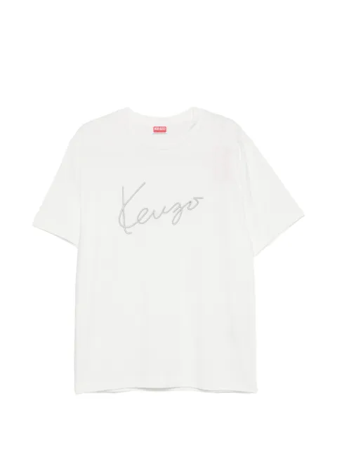 Kenzo logo-embroidered T-shirt