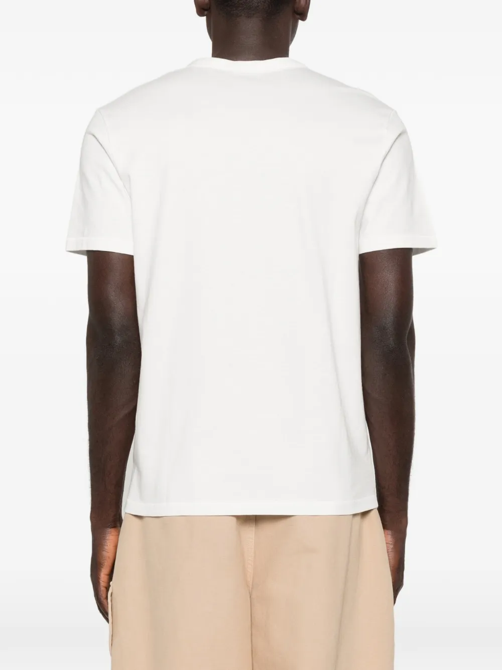 Kenzo Boke Flower T-shirt met borduurwerk Wit