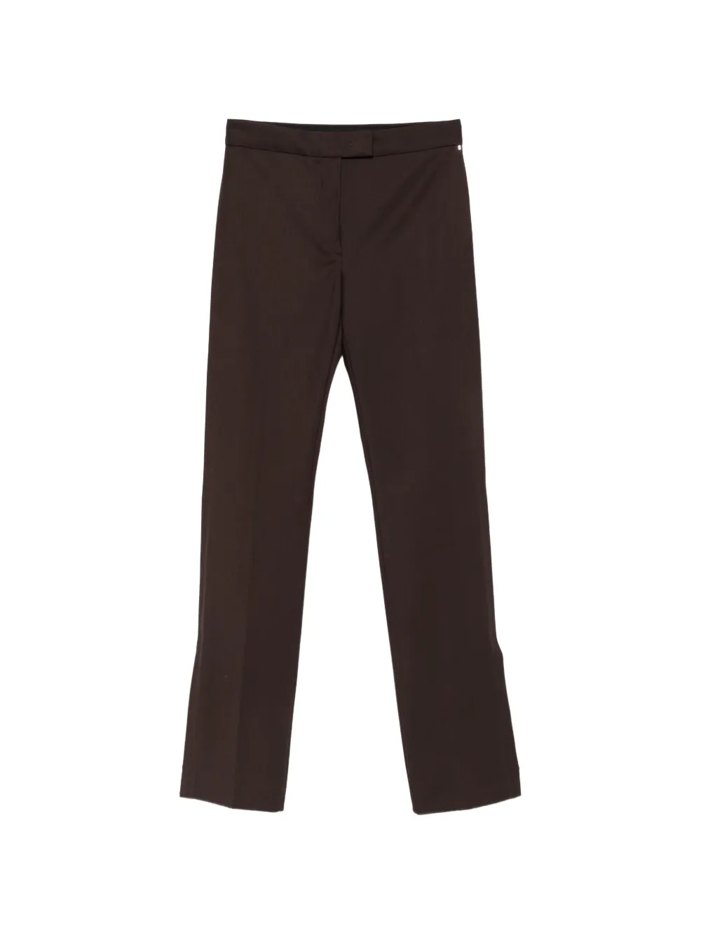 Sportmax SPSGuglia split-hem trousers - Marron Sportmax SPSGuglia split-hem trousers - Marron