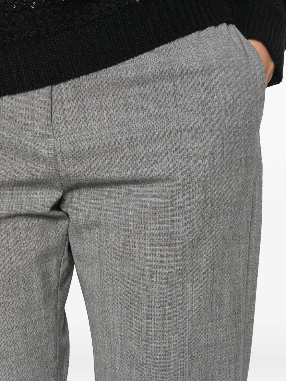 Fabiana Filippi Straight pantalon Grijs