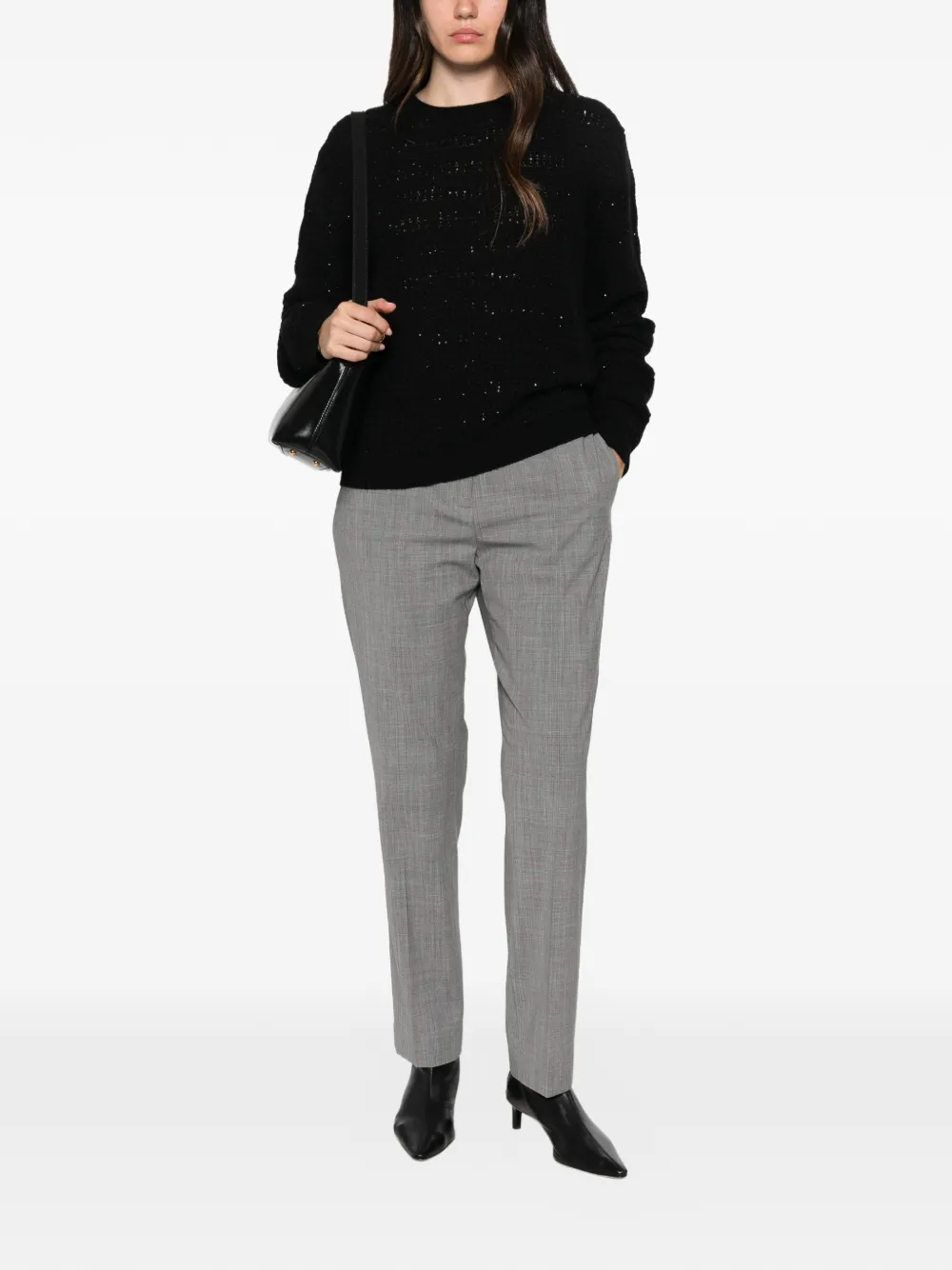 Fabiana Filippi Straight pantalon Grijs