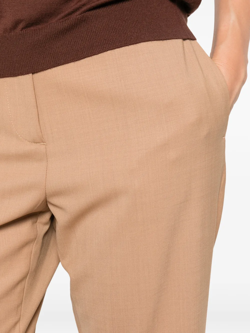 Fabiana Filippi Straight pantalon Beige