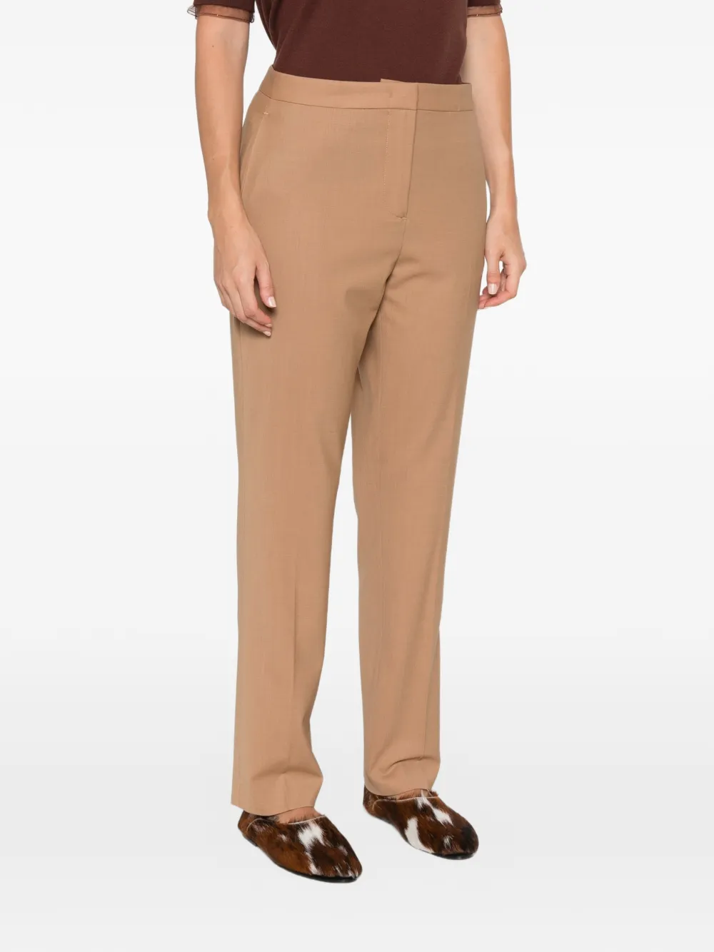 Fabiana Filippi Straight pantalon Beige