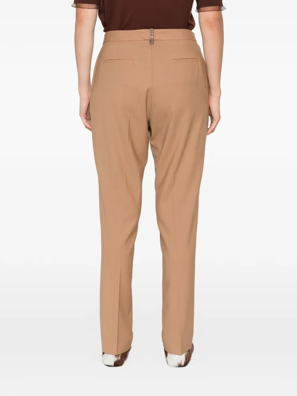 Fabiana Filippi Straight pantalon Beige