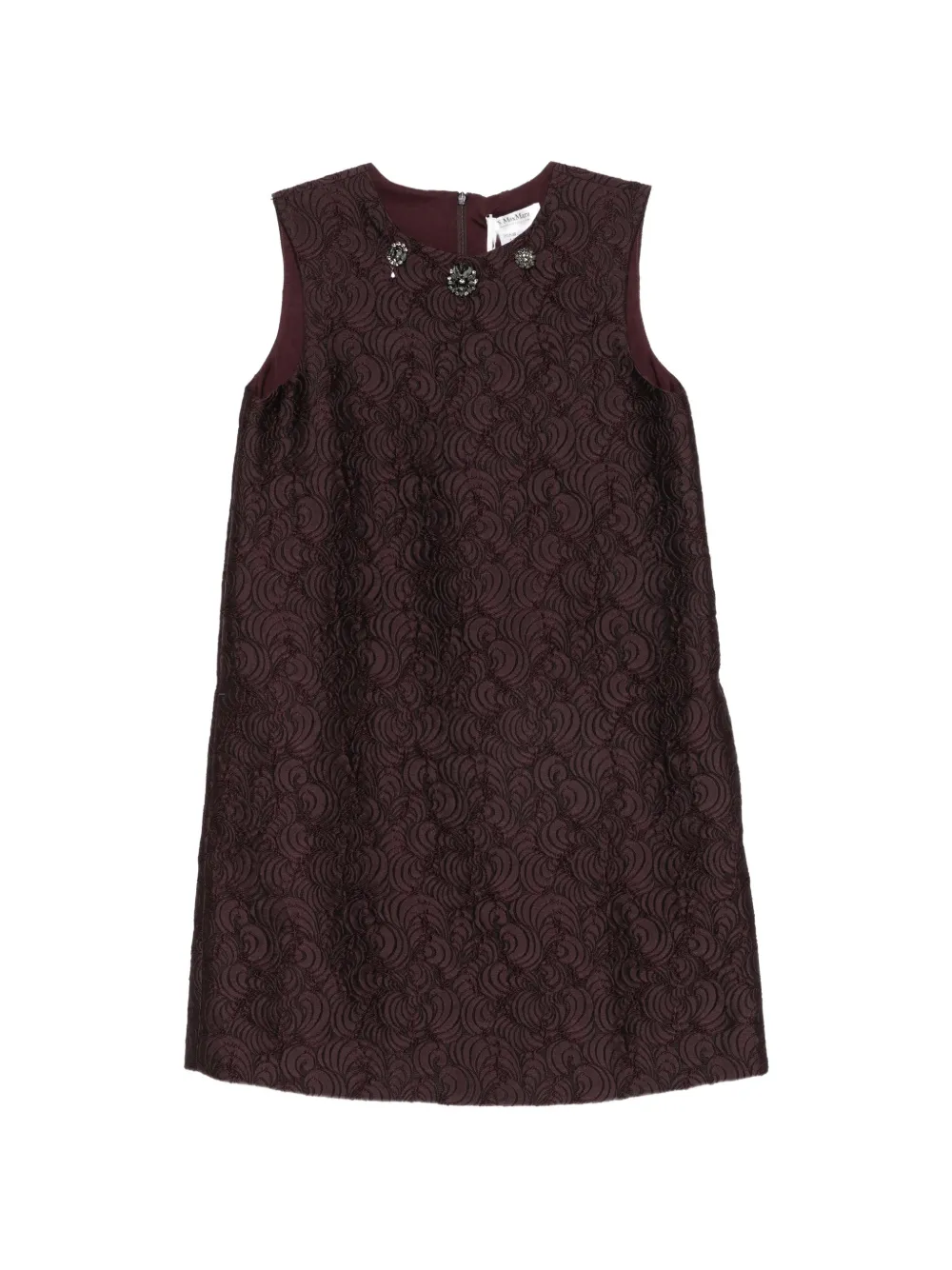 Max Mara Vicolo crystal-embellished jacquard mini dress