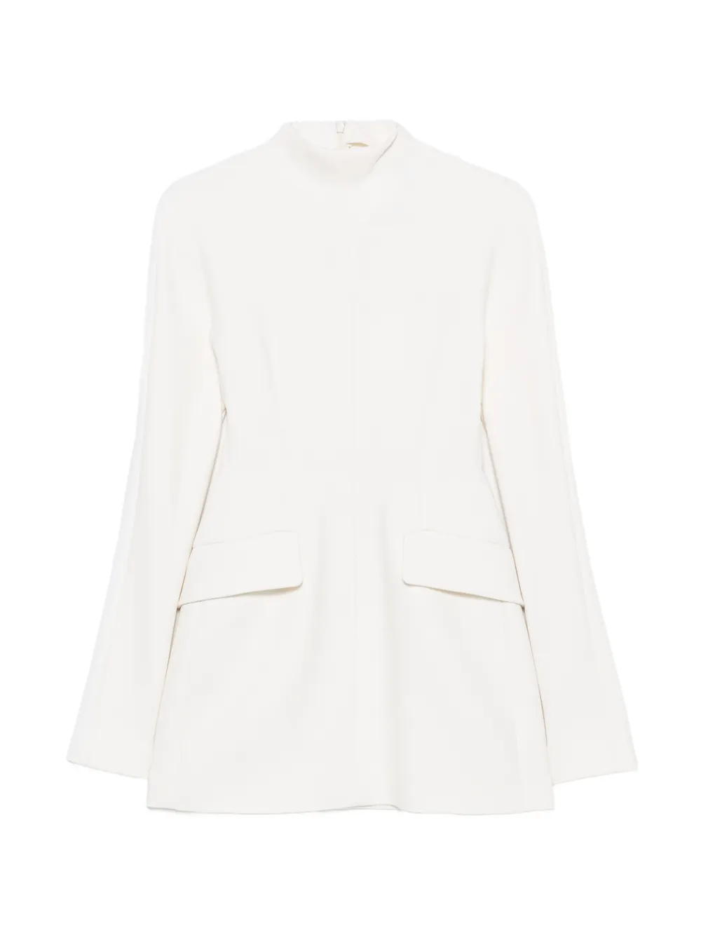 Sportmax high-neck flap-pocket dress
