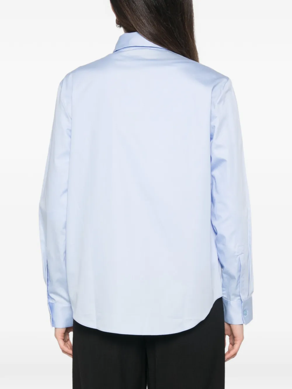 Max Mara Fiacre overhemd met lange mouwen Blauw