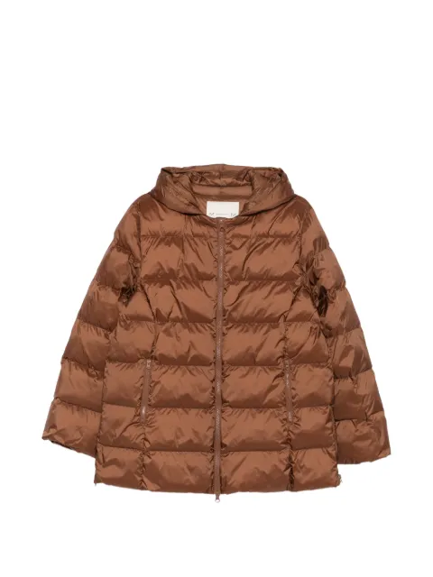 Max Mara chamarra capitonada con capucha