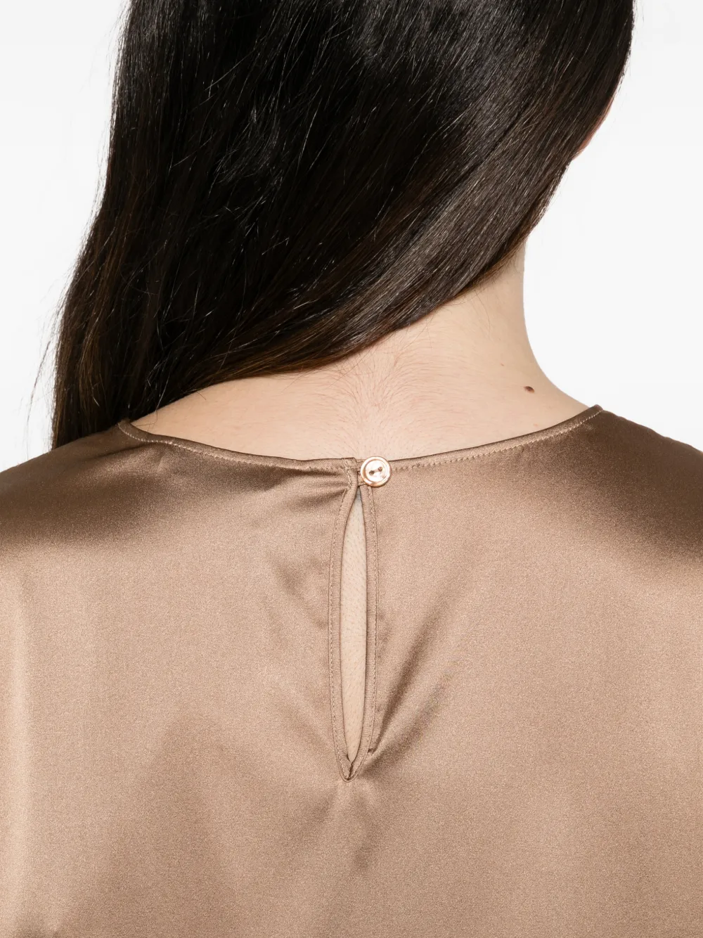 Max Mara Shirt met lange mouwen Bruin