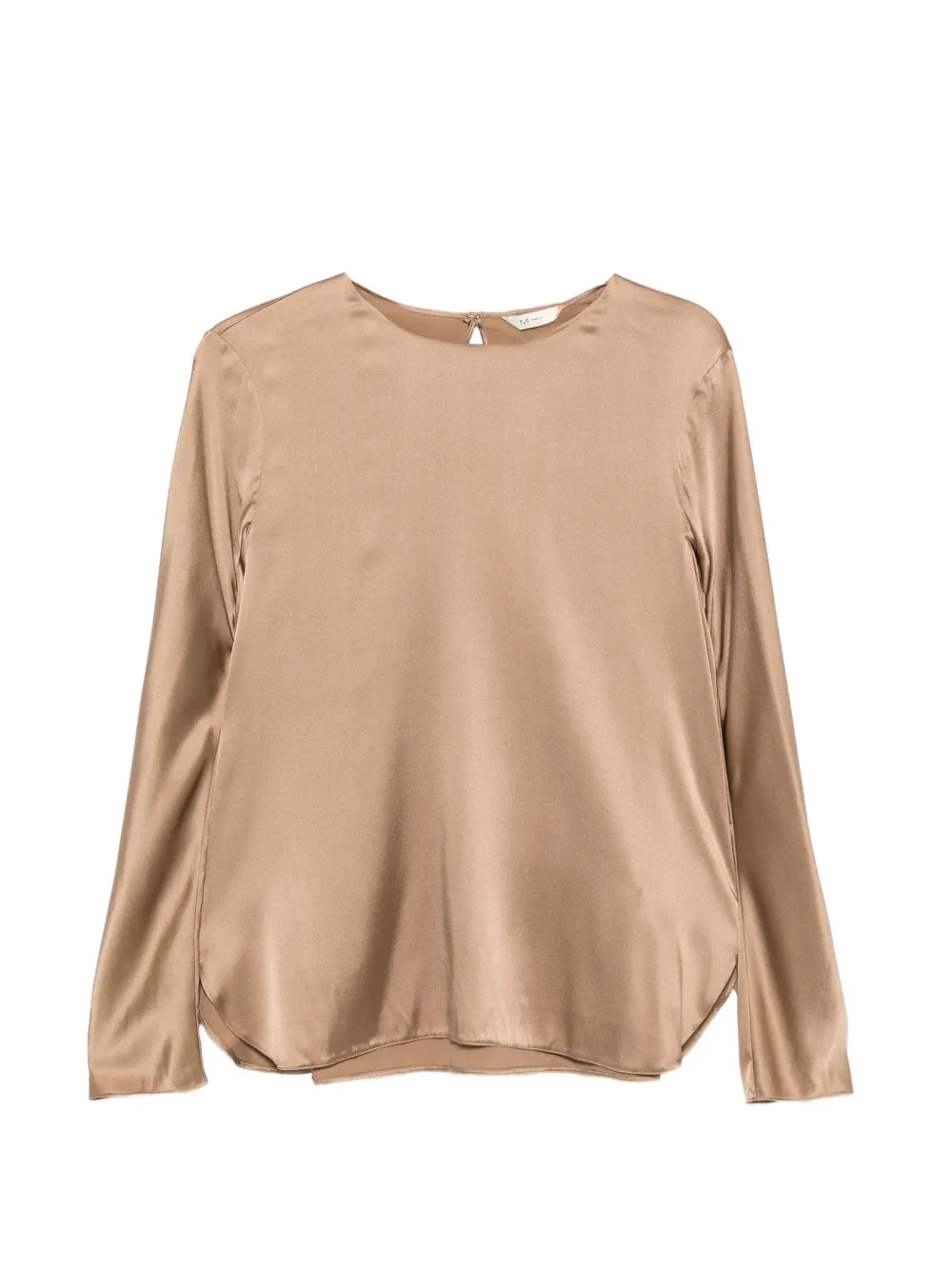 Max Mara Shirt met lange mouwen Bruin