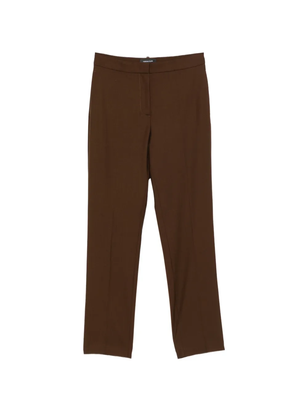 Fabiana Filippi bead-embellished tailored trousers Bruin