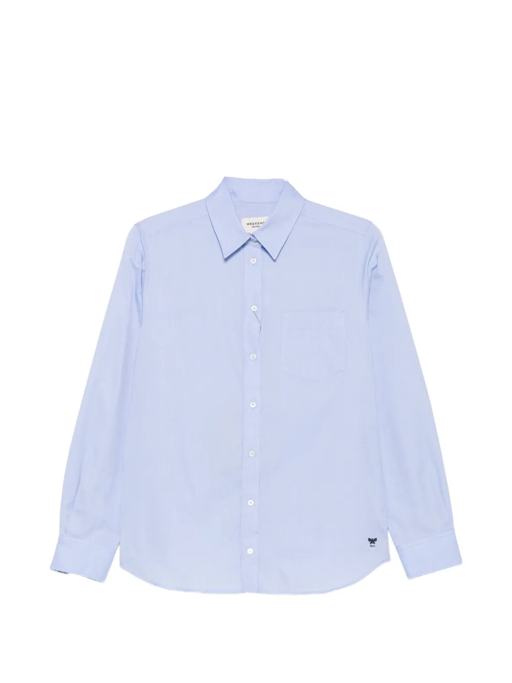 Weekend Max Mara patch-pocket buttoned shirt - Bleu Weekend Max Mara patch-pocket buttoned shirt - Bleu