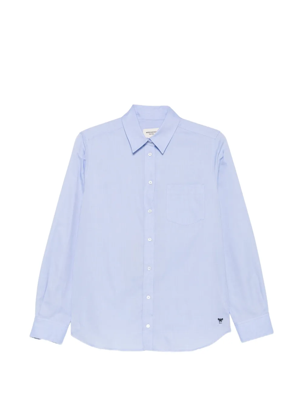 Weekend Max Mara patch-pocket buttoned shirt - Blau