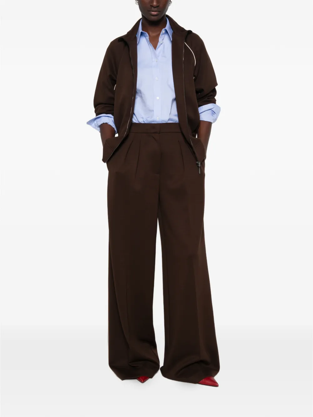 Weekend Max Mara Overhemd met opgestikte zak Blauw