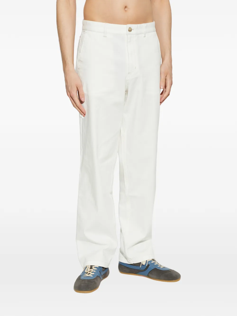 Samsoe & Samsoe Sanoah Straight-leg Trousers In Multi