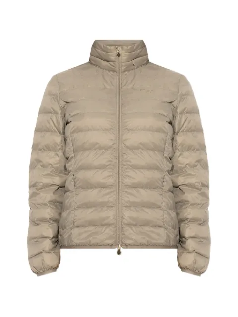 Ea7 Emporio Armani logo印花填充夹克