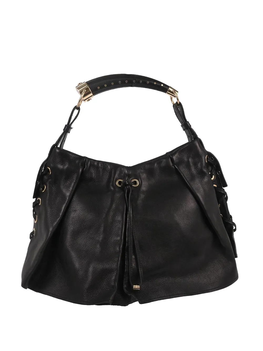 Saint Laurent Pre-Owned 1990-2000s Mombasa leather handbag - Nero