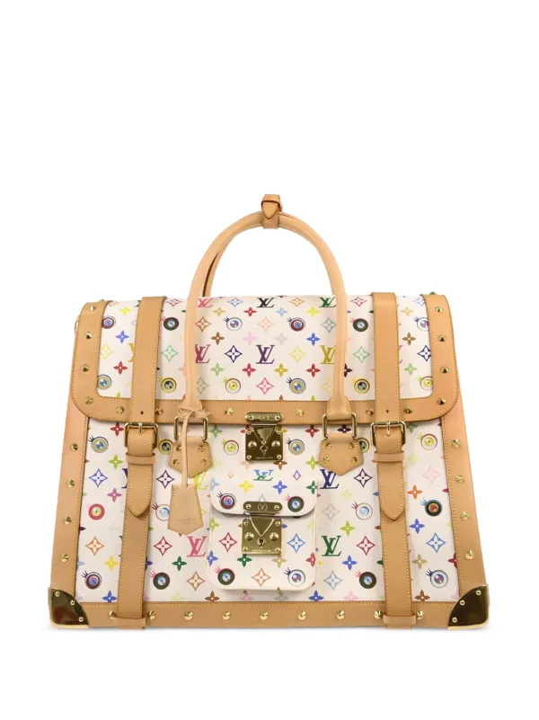 Louis Vuitton Pre-owned 2003 Eye Love Monogram Handbag in White